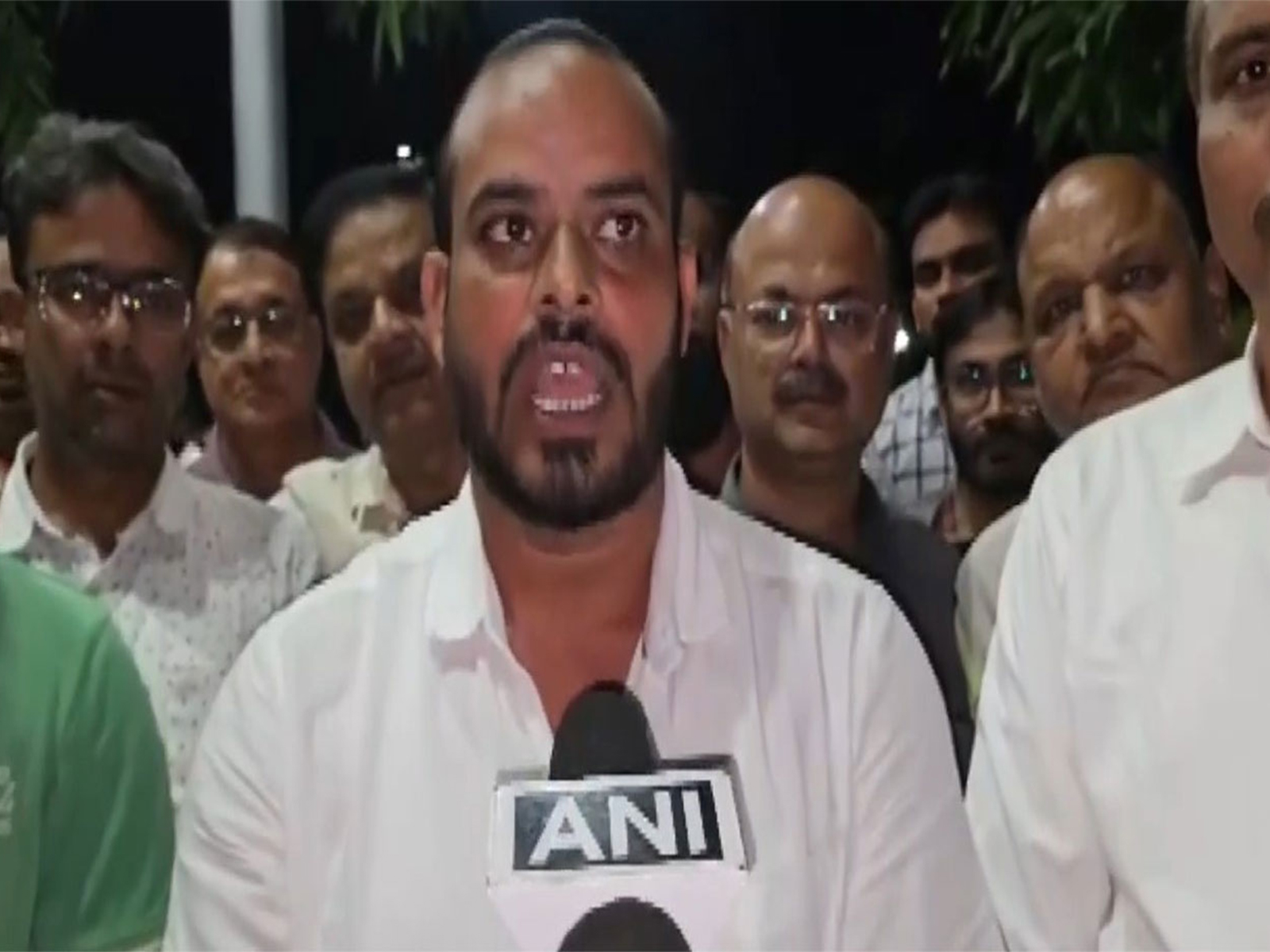 Chhindwara Chemist Association President Santosh Chore. (Photo/ANI)