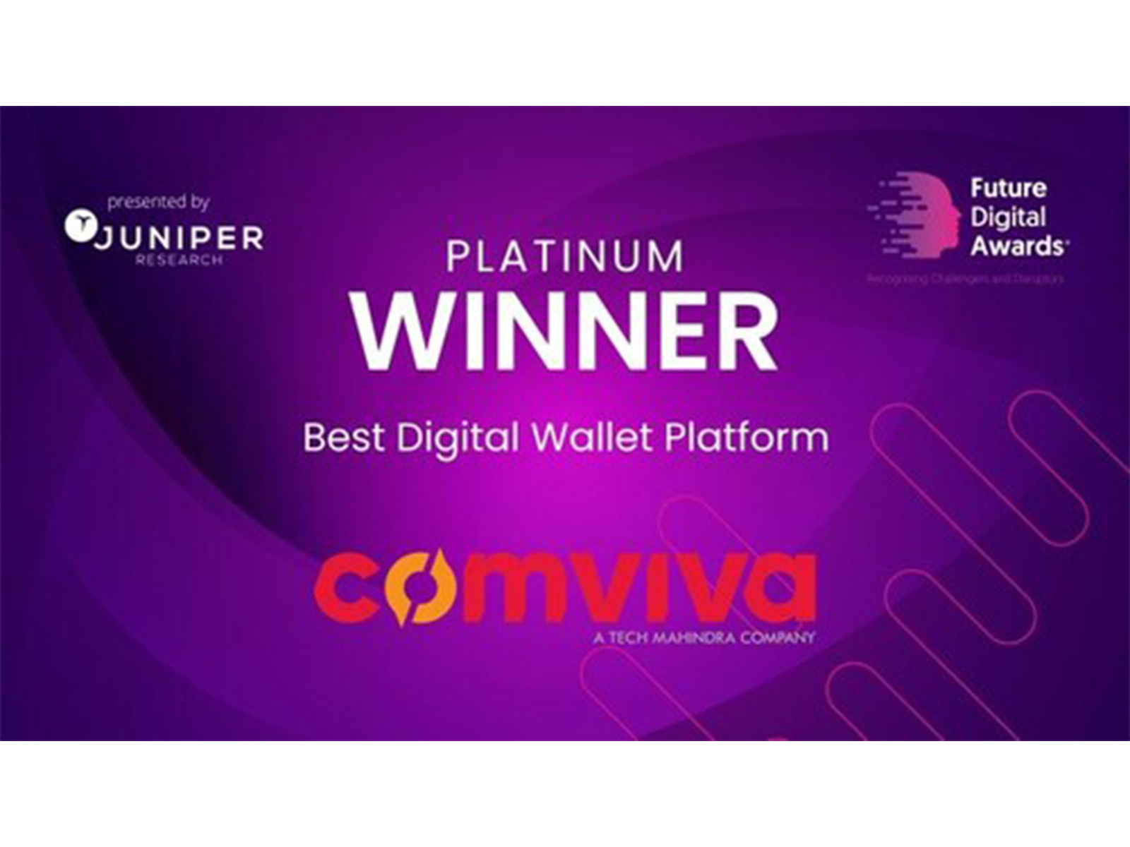 Comviva's mobiquity® Pay wins "Best Digital Wallet" Platinum Award at Juniper Research Future Digital Awards 2025