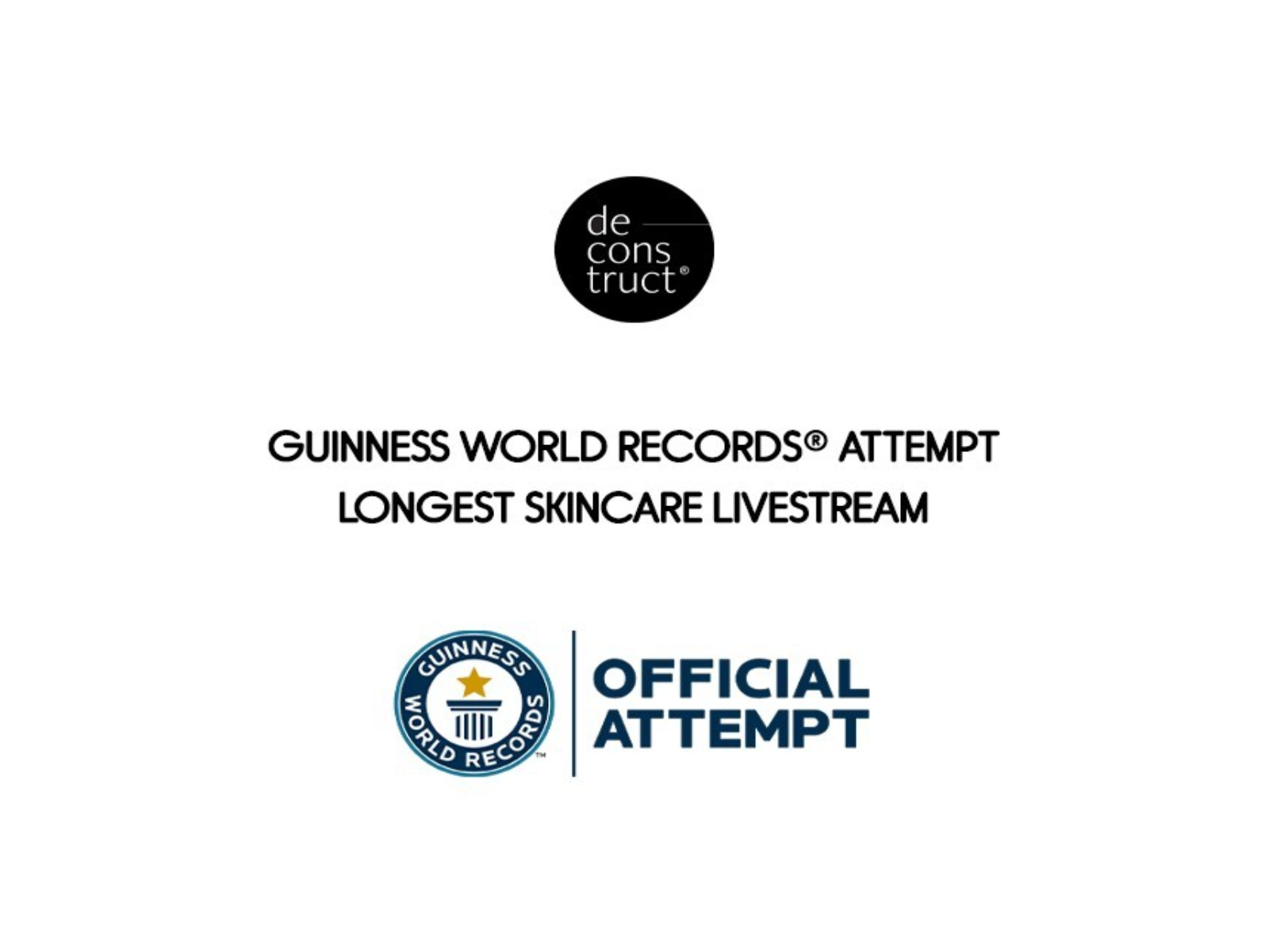 24 Hours, 24 Dermats, Zero Fees: Deconstruct's 24-Hour Dermathon in a Historic GUINNESS WORLD RECORDS® Title Attempt