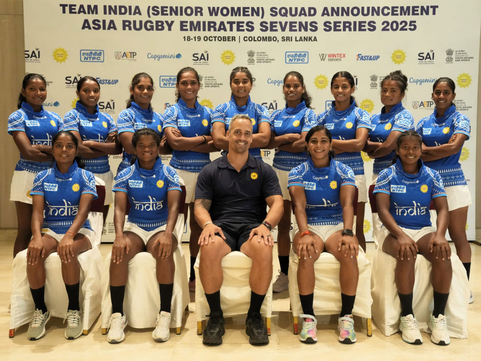 Indian Senior Women's Rugby team. (Photo/IRFU)