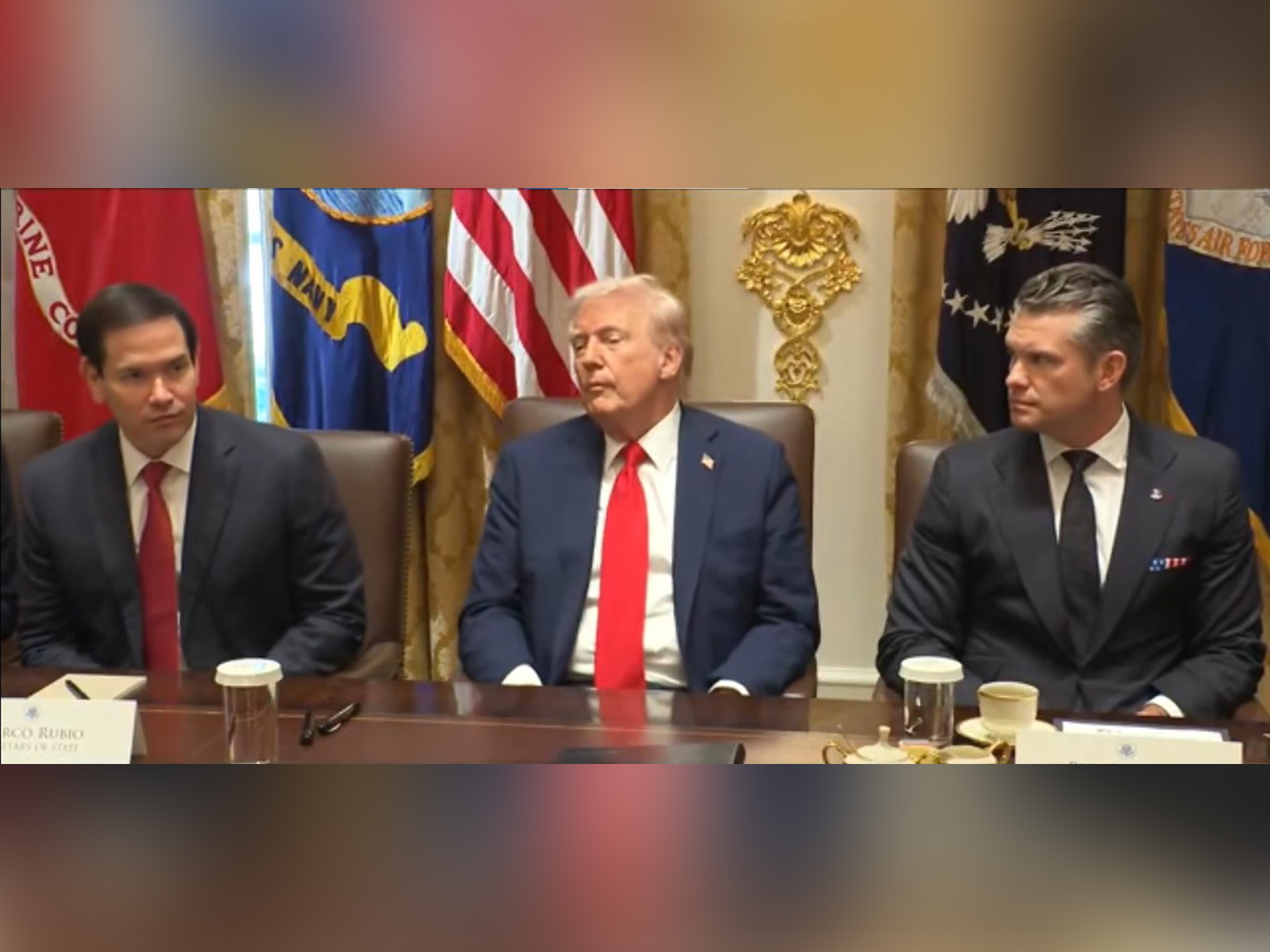 US Secretary of State Marco Rubio and President Donald Trump (Photo Credit: White House)
