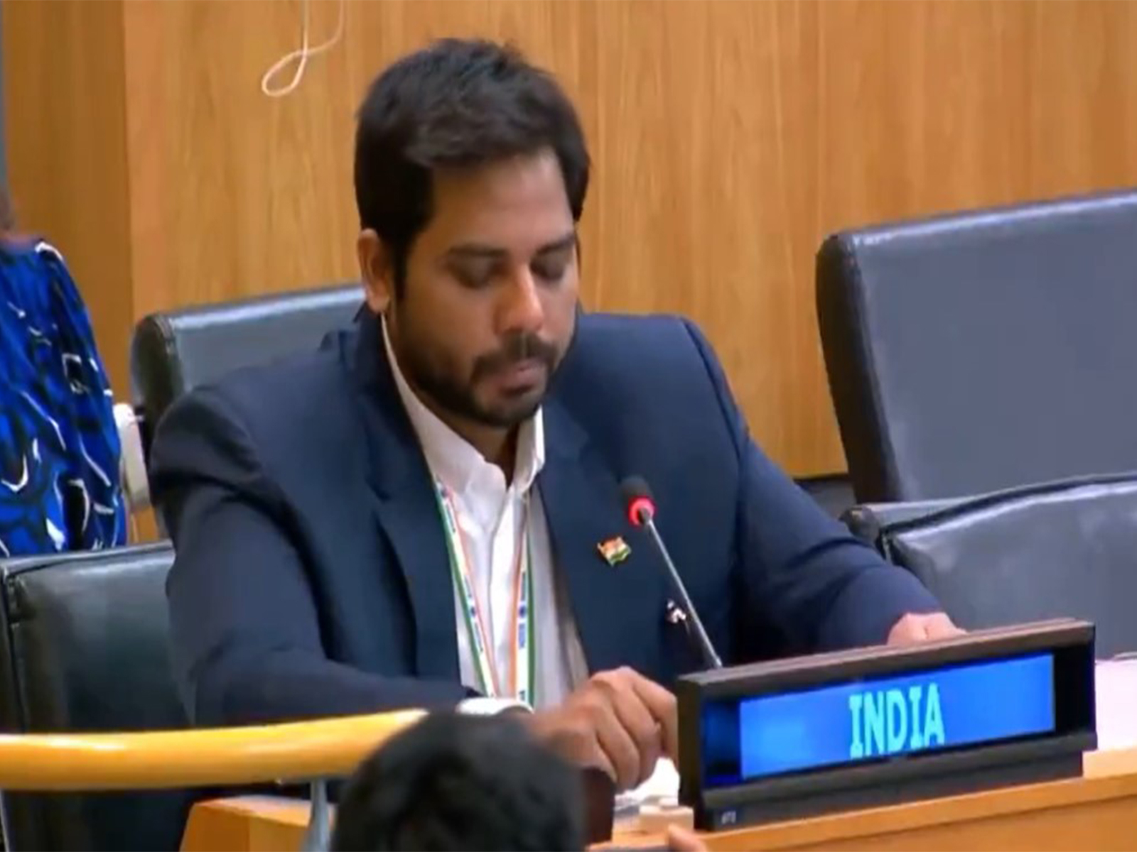 Congress MP Gaddam Vamsi Krishna (Photo Credit: X/@IndiaUNNewYork)