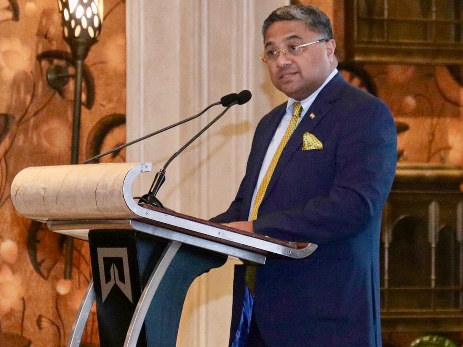 Ambassador Sibi George, Secretary (West) at the MEA (Photo Credit: X/@MEAIndia)