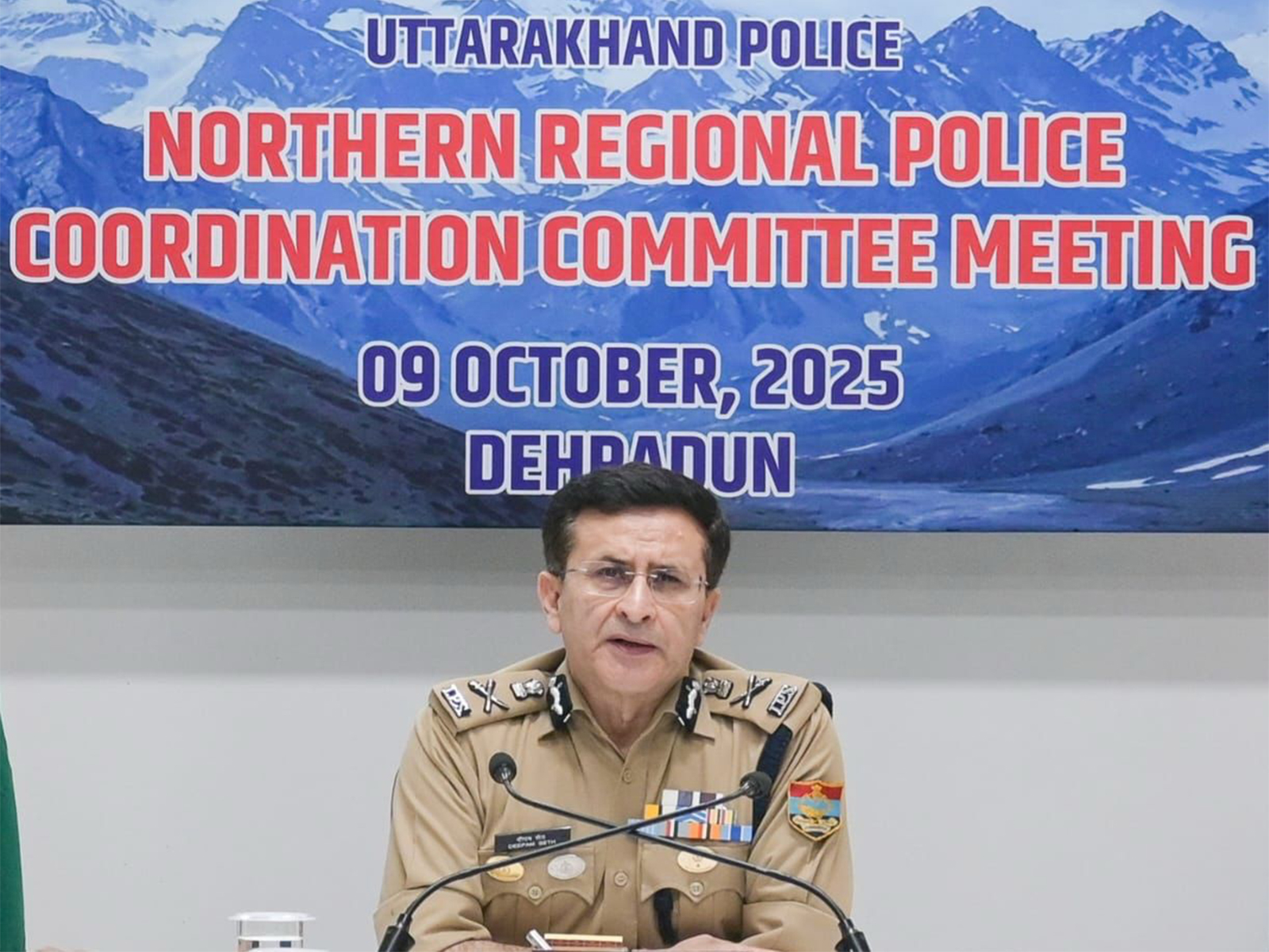 NRPCC meeting in Uttarakhand (Photo/@uttarakhandcops)