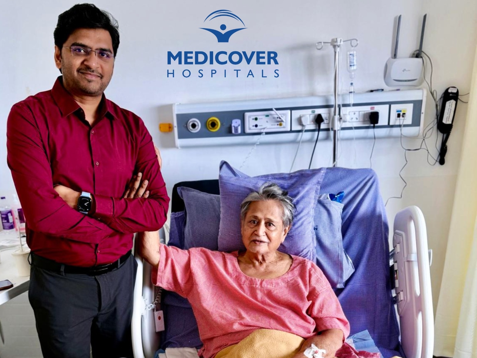 A new ray of life for a 90-year-old male -- The miracle of robotic surgery at Medicover Hospital
