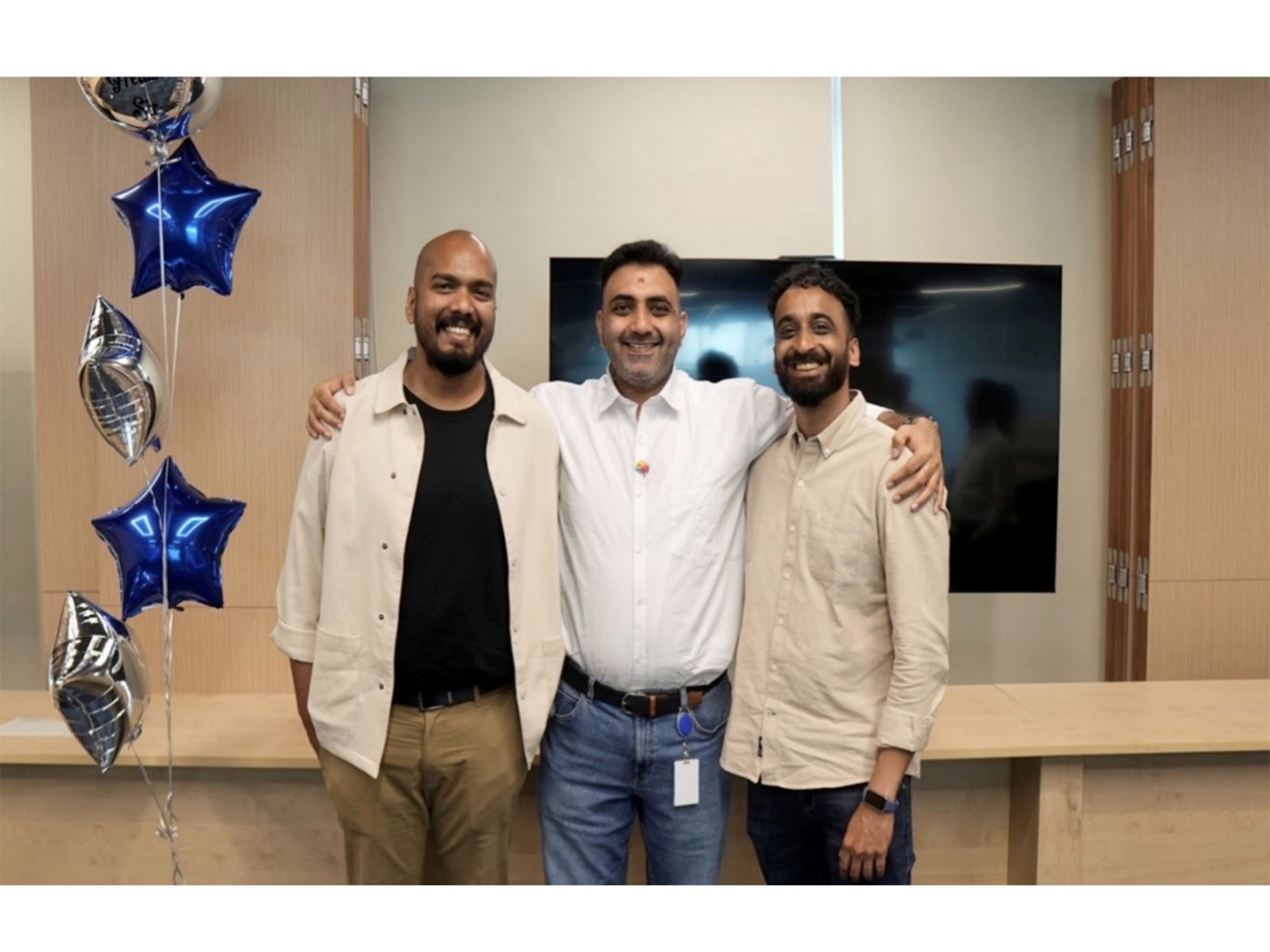 From L-R: Advaith Mohan (cofounder of Wagr), Fredun Medhora (MD, Fredun Pharmaceuticals Ltd), and Siddharth Darbha (cofounder of Wagr)