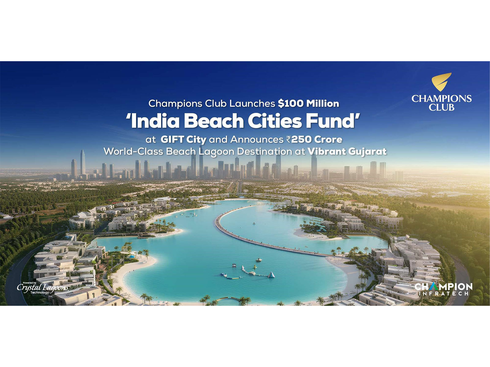 Pioneering India's beach city revolution with world-class lagoons, sustainable living, and iconic destinations