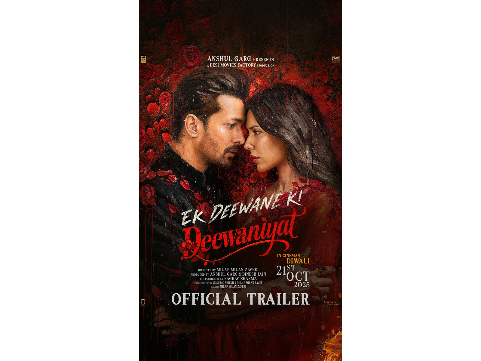 Ek Deewane Ki Deewaniyat trailer wins hearts -- Out now! Harshvardhan Rane & Sonam Bajwa's chemistry sets the screen ablaze!