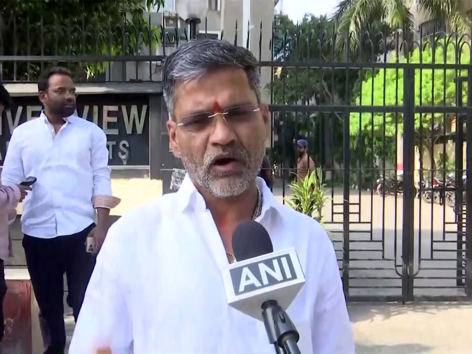  NCP -SCP leader Nilesh Lanke (Photo/ANI)