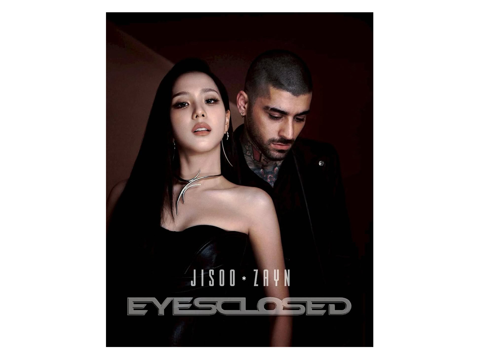 Blackpink's Jisoo an Zayn Malik (Photo: Instagram/@zayn)
