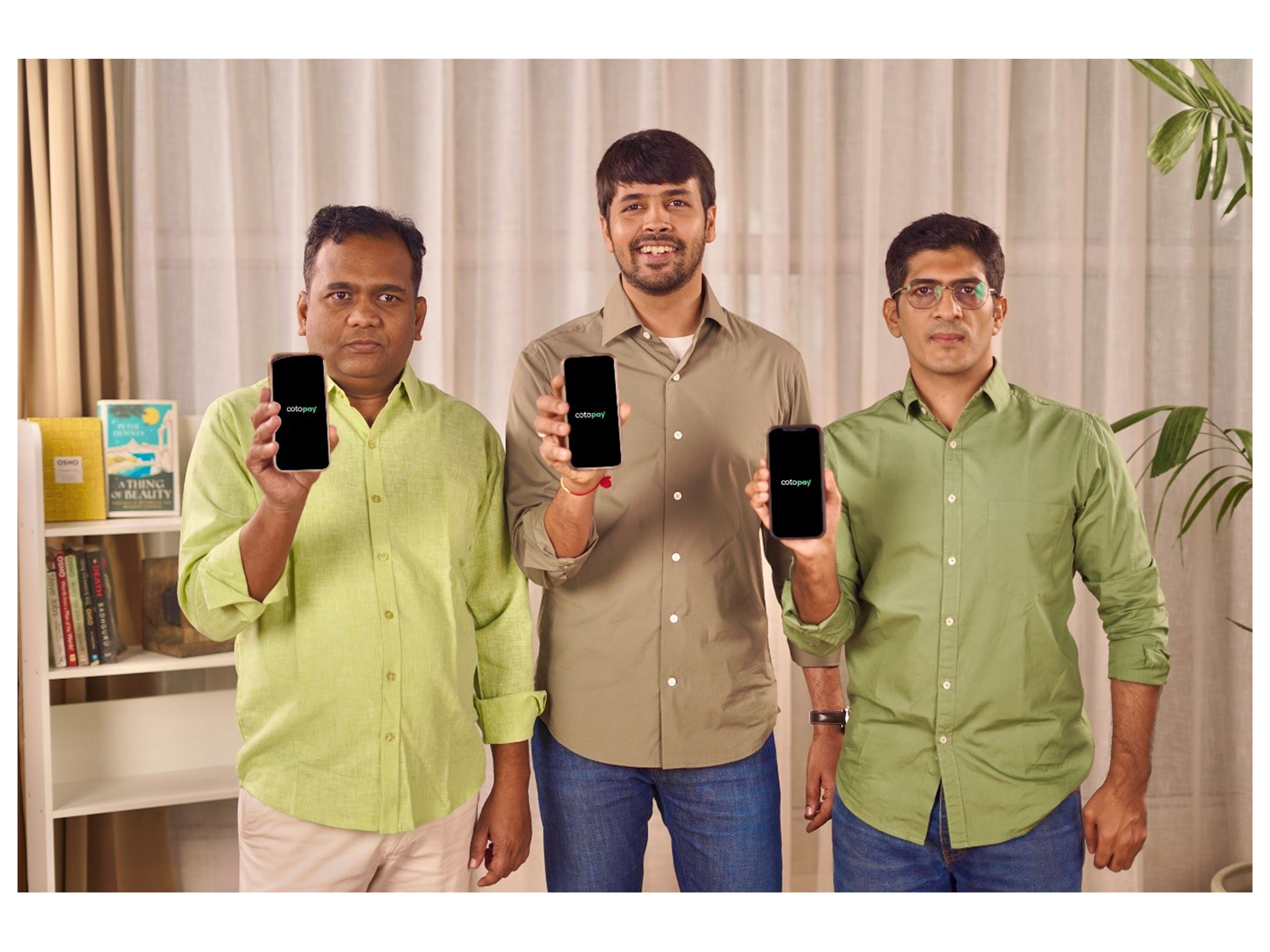CotoPay's founders (L-R Syed Uzair, Aviral Gupta & Vidit Sidana) have experience across Payments, Consumer & Tech, becoming the first player to launch issuance for UPI Vouchers
