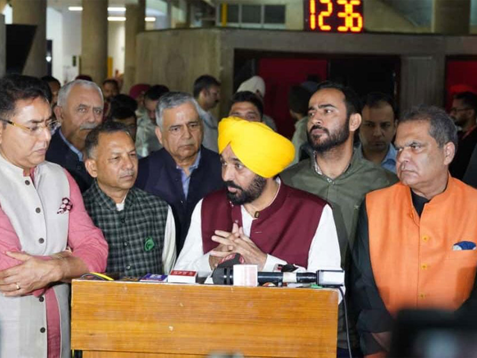 Punjab Chief Minister, Bhagwant Singh Mann (Photo/ANI)