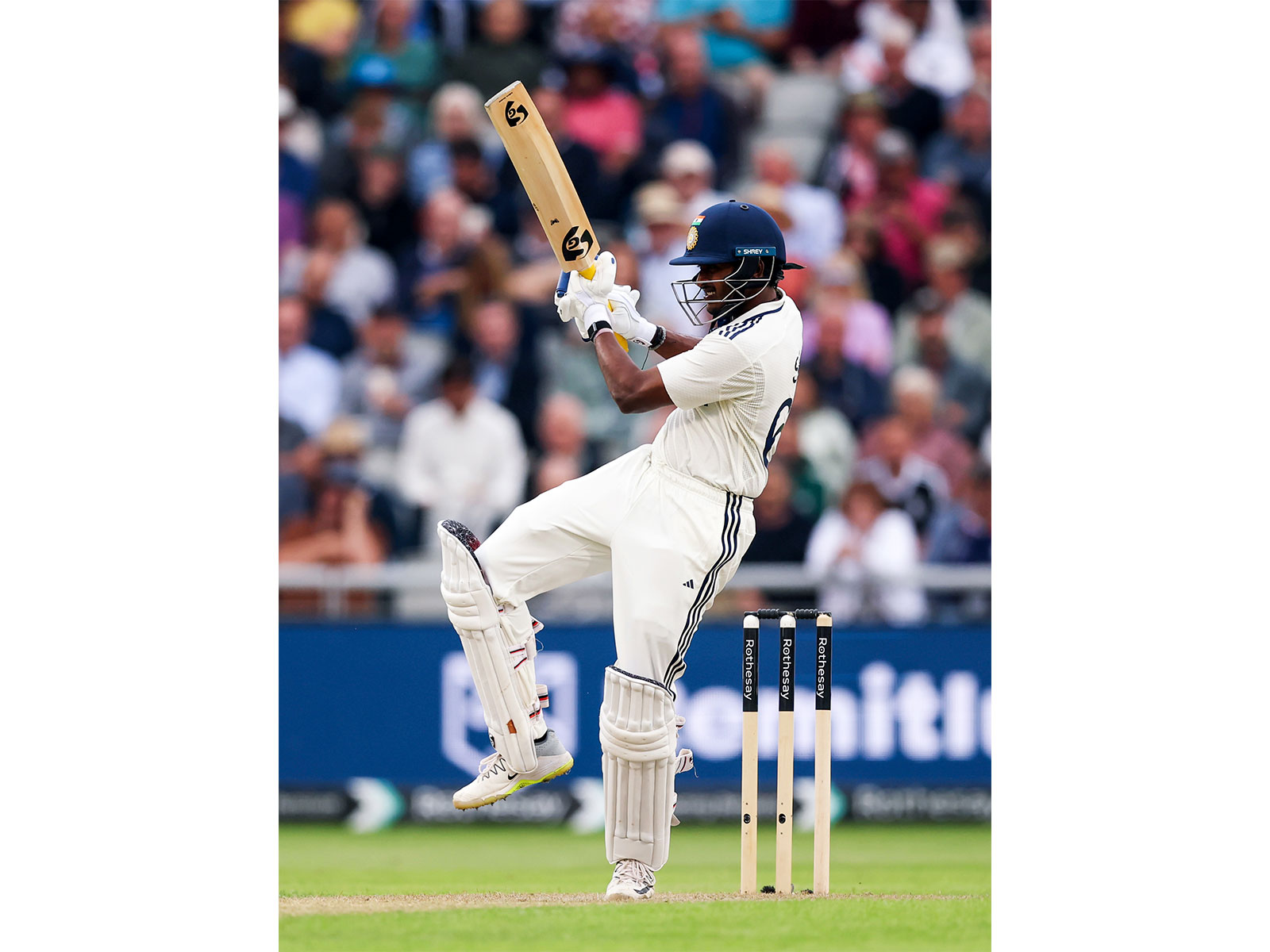 Sai Sudharsan in action (Photo/ANI)