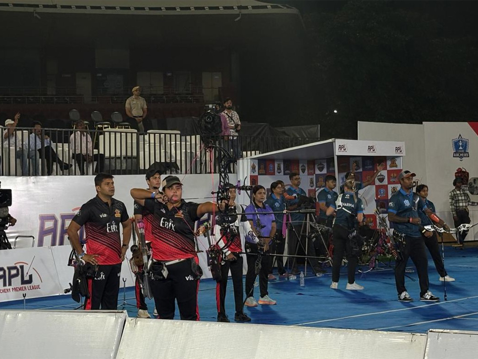 Andrea Beccera of Prithviraj Yodhas in action (Photo: AAI)