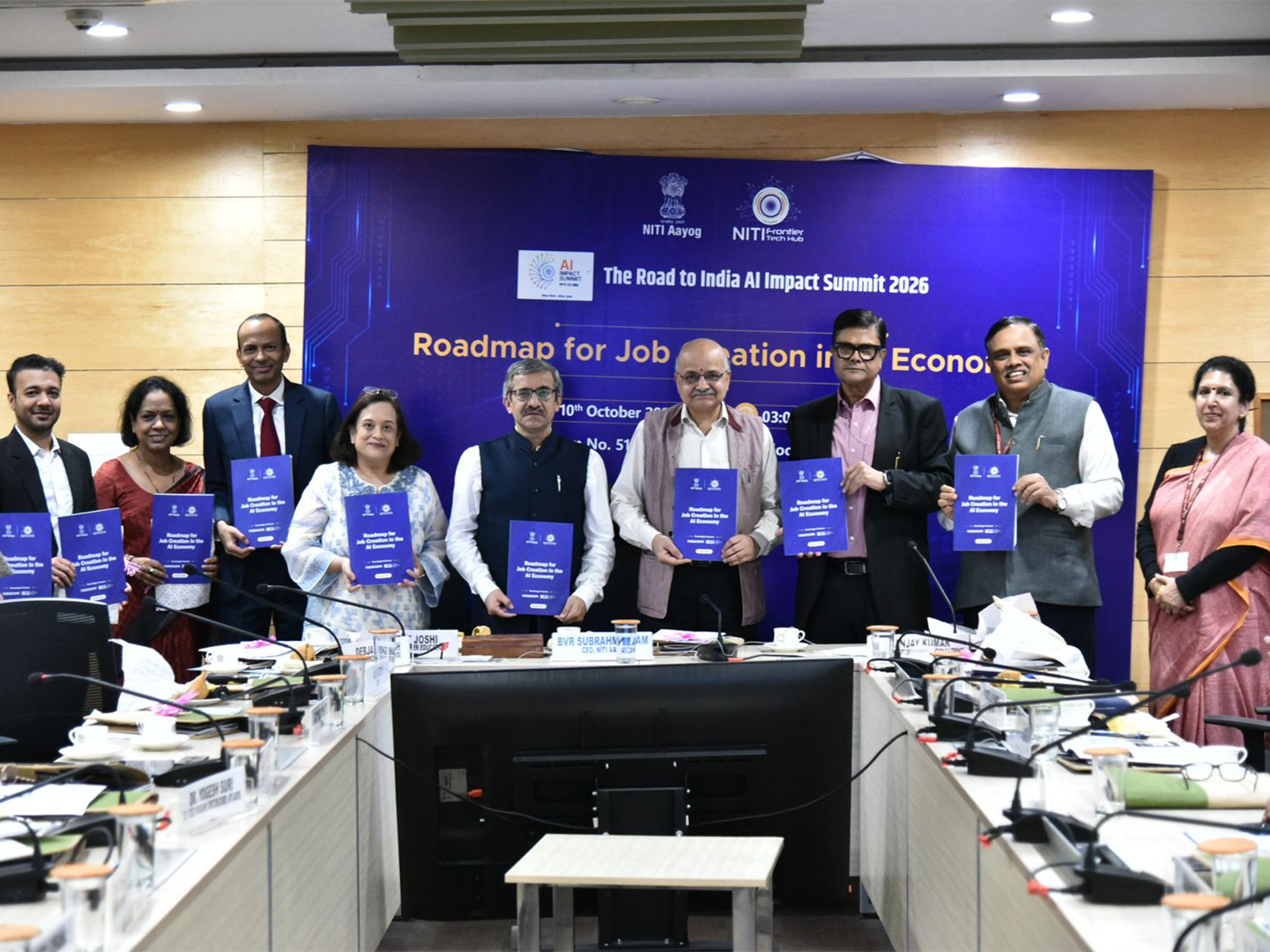 NITI Aayog releases 'Roadmap for Job Creation in AI Economy' (Photo/@NITIAayog)