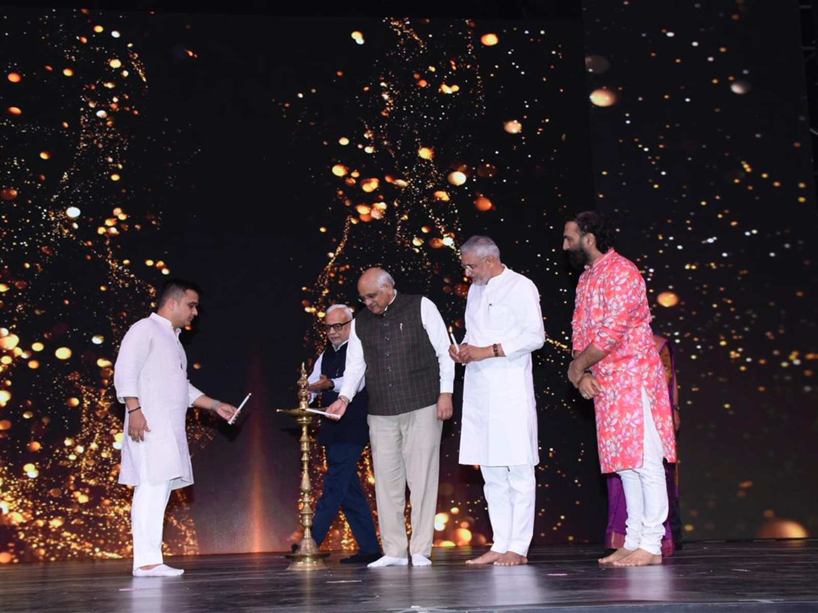 "Mera Desh Pehle" show highlighting Prime Minister Narendra Modi's "Nation First" spirit held for first time at GIFT City  (Photo/ Gujarat CMO)