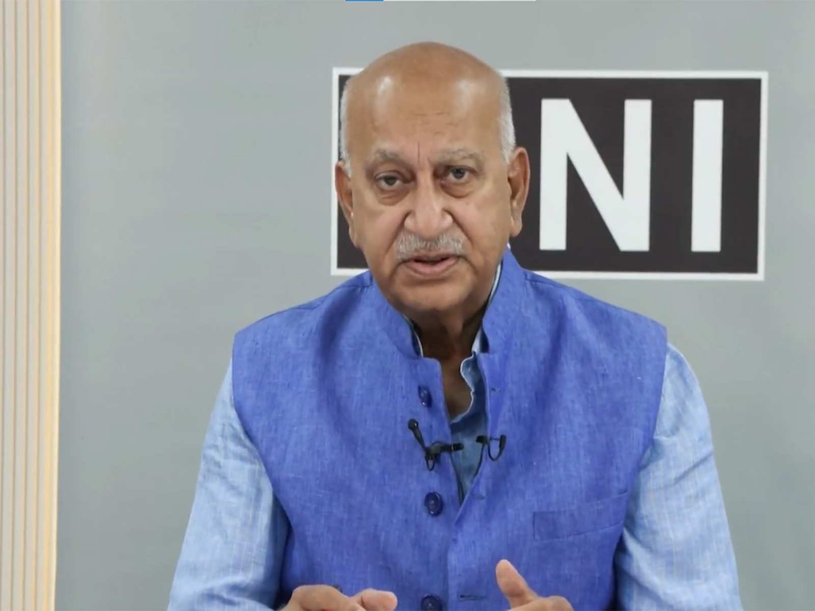 Former Minister of State (MoS) for External Affairs MJ Akbar (Photo/ANI)