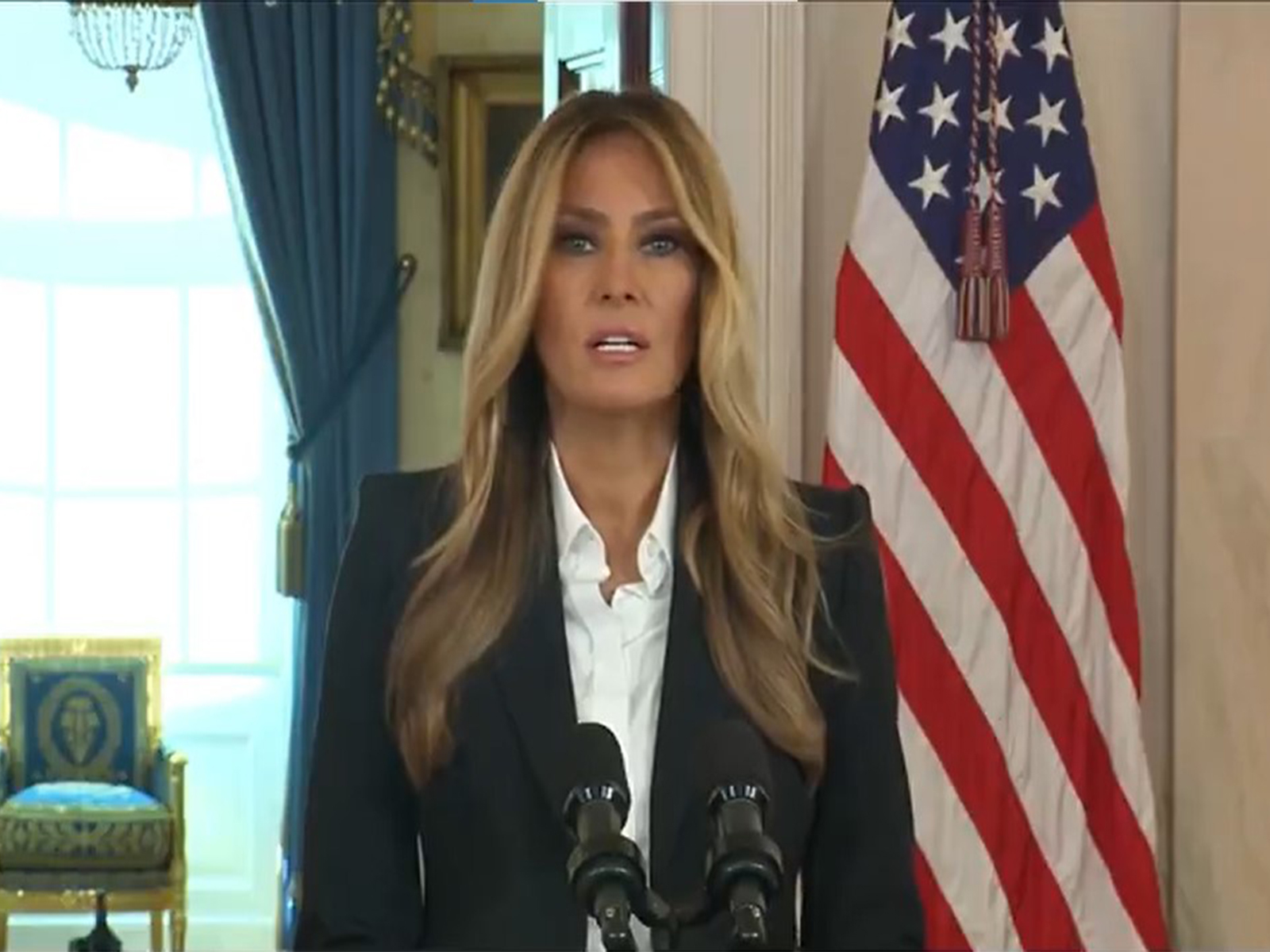 US First Lady Melania Trump (Photo/X/WhiteHouse)