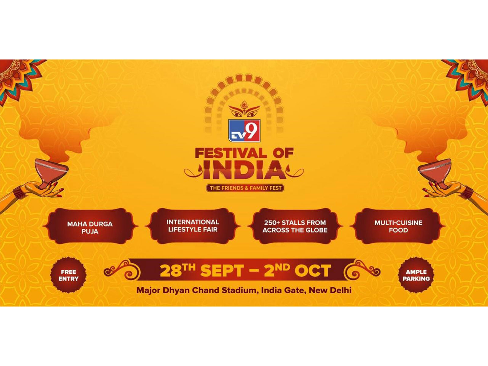 TV9 Festival of India Season 3 Ignites Festive Spirit Across Delhi-NCR with Stellar Performances and Cultural Grandeur