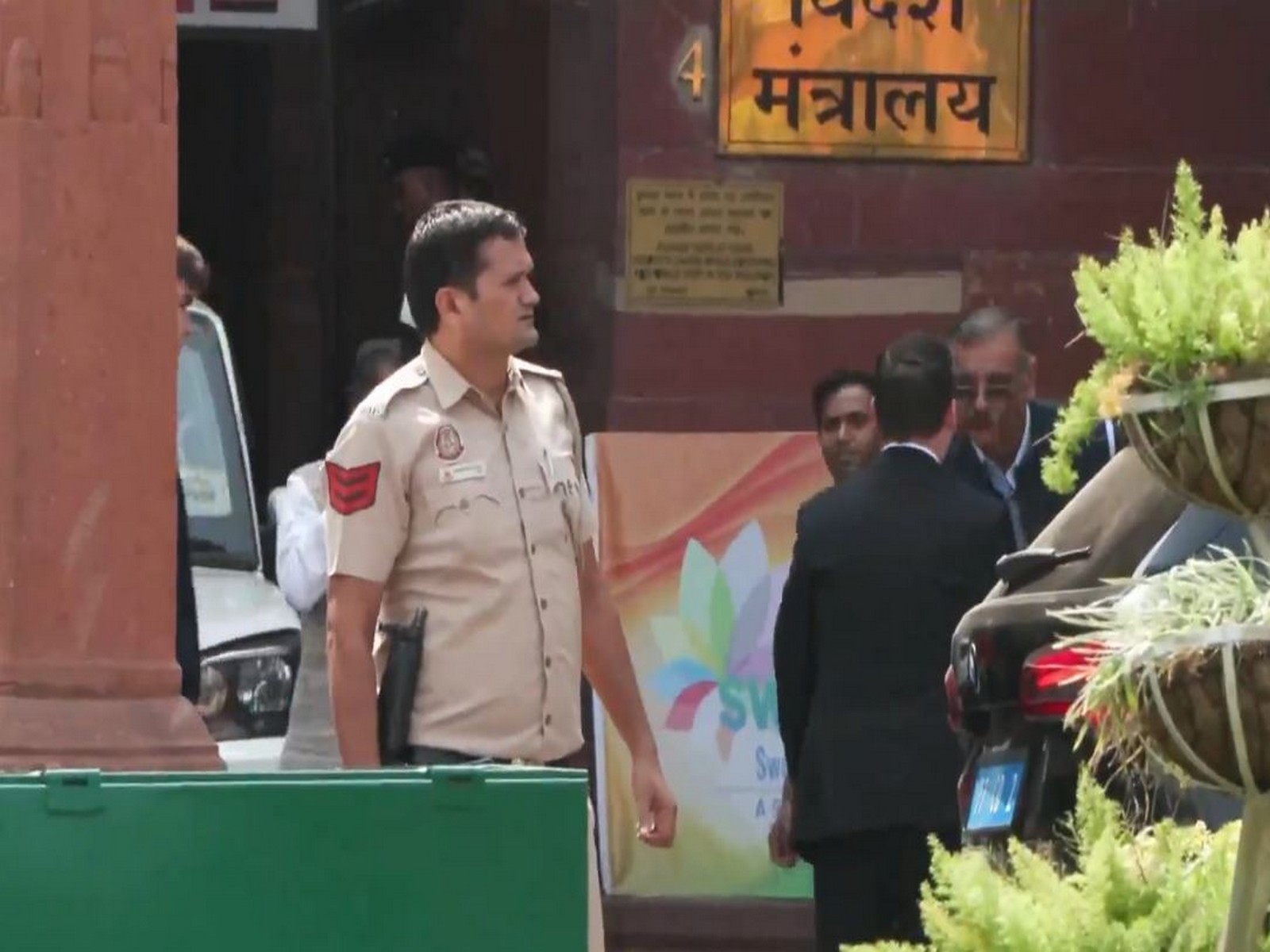 Sergio Gor arrives at Ministry of External Affairs (Photo/ANI)