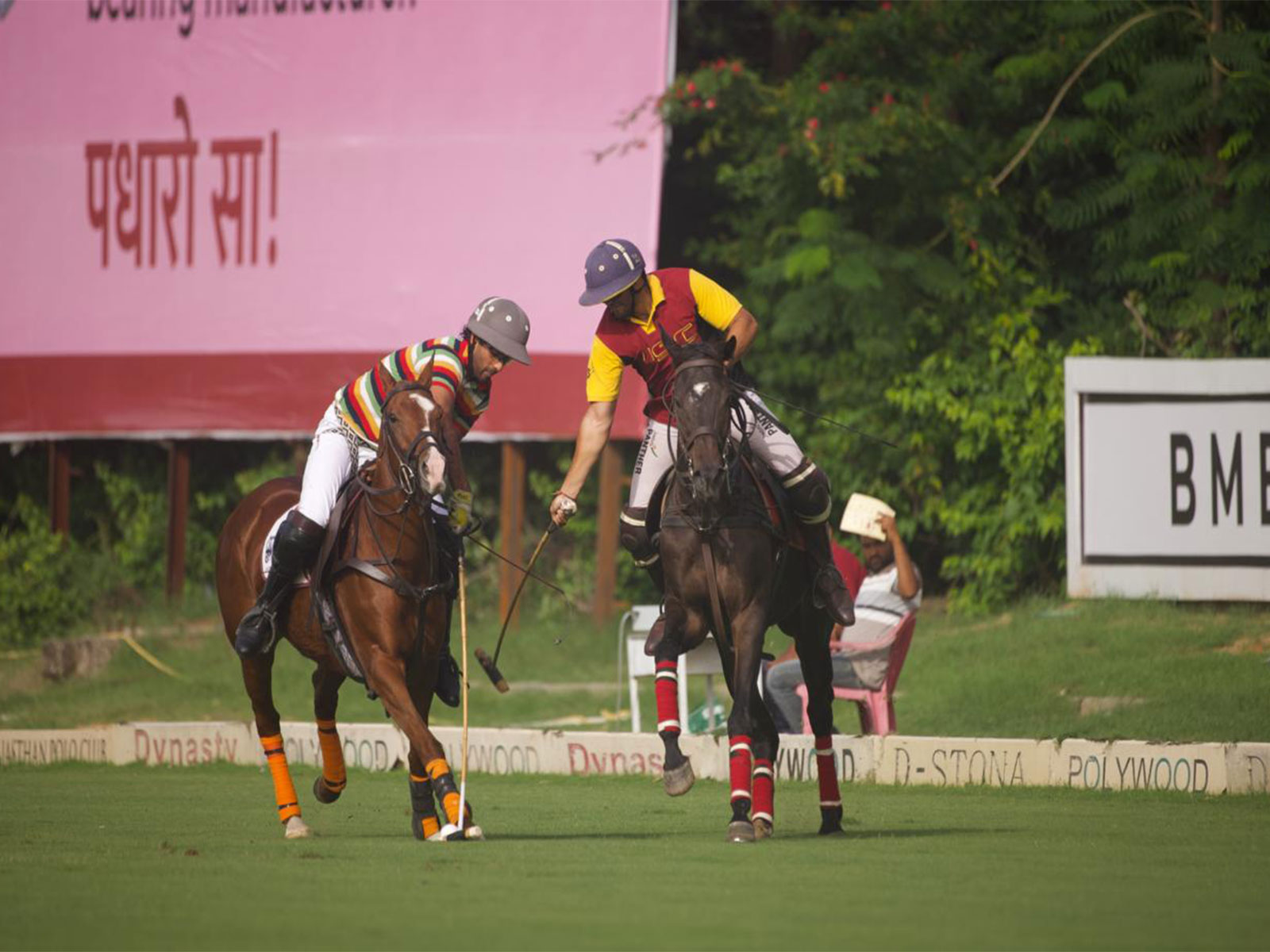Players in action during a Polo match (Photo: Jaipur Polo Team)