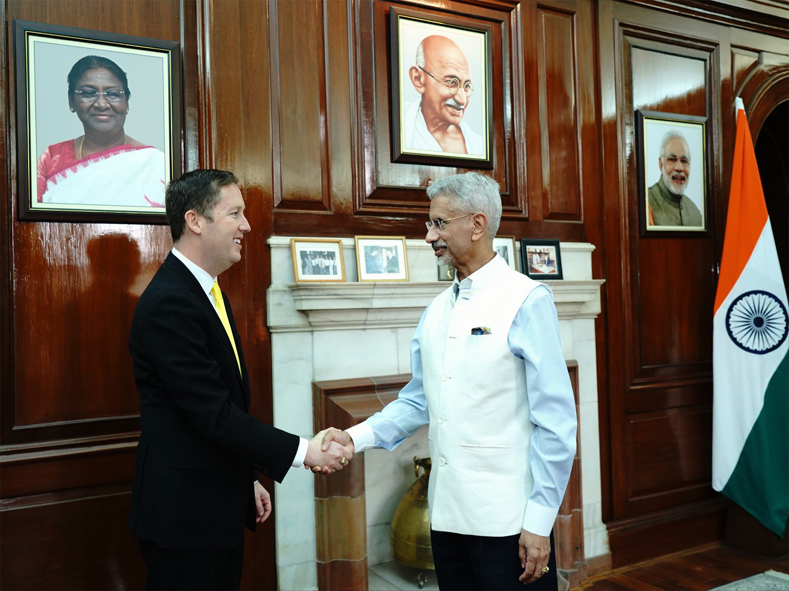 EAM S Jaishankar with US Ambassador to India Sergio Gor  (Photo:X/@DrSJaishankar)