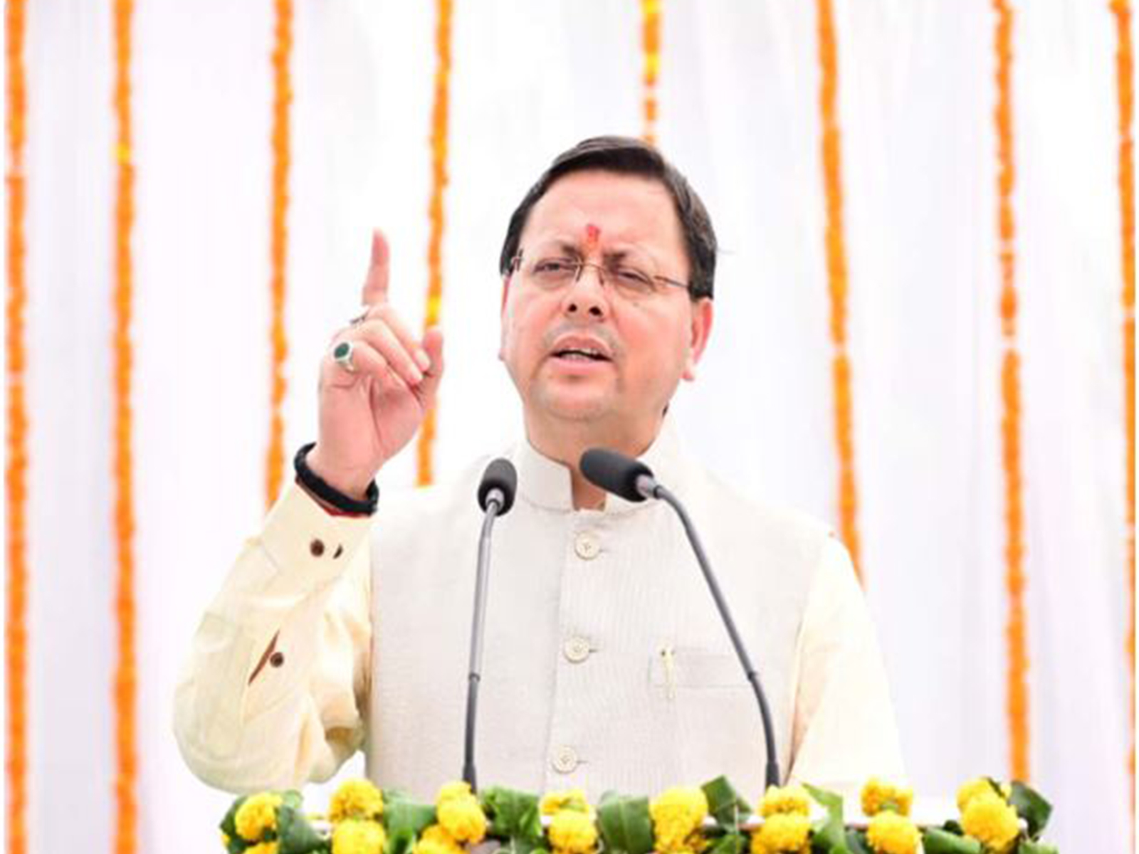 Uttarakhand CM Pushkar Singh Dhami (Photo/ANI)