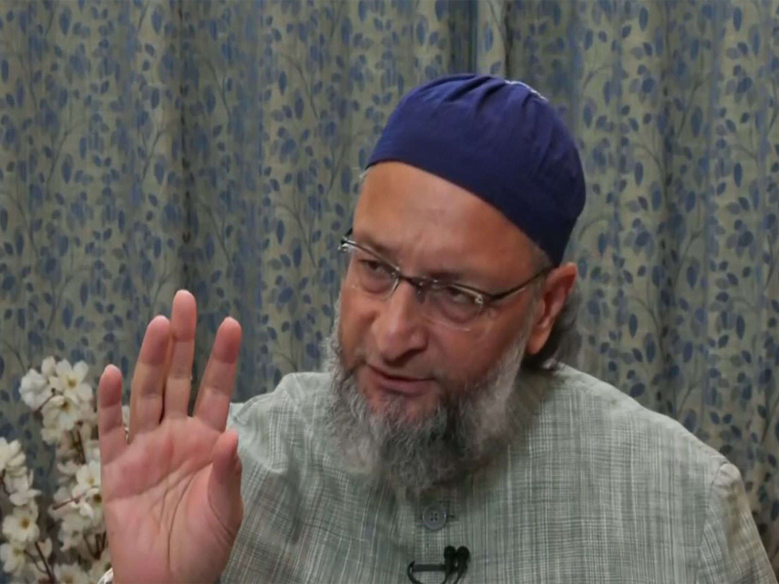 All India Majlis-e-Ittehadul Muslimeen (AIMIM) President Asaduddin Owaisi (Photo/ANI)