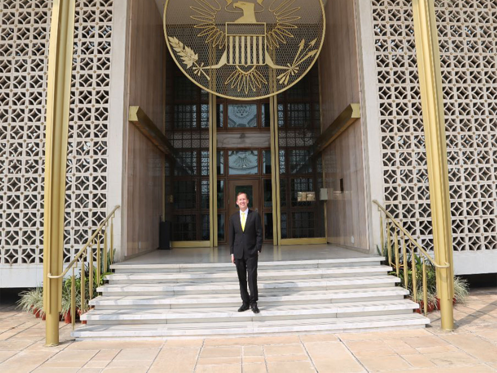 US Ambassador-designate Sergio Gor at US Embassy in Delhi (Photo/X@USAndIndia)