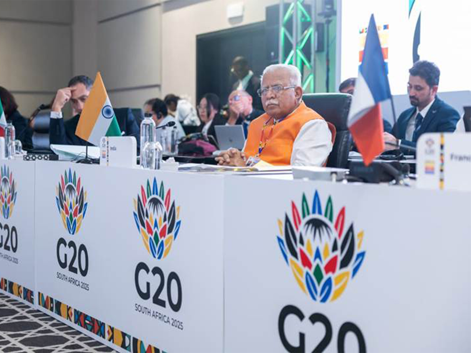 Union Minister Manohar Lal at G20 Energy Transitions Ministerial Meeting (Image/Ministry of Power)