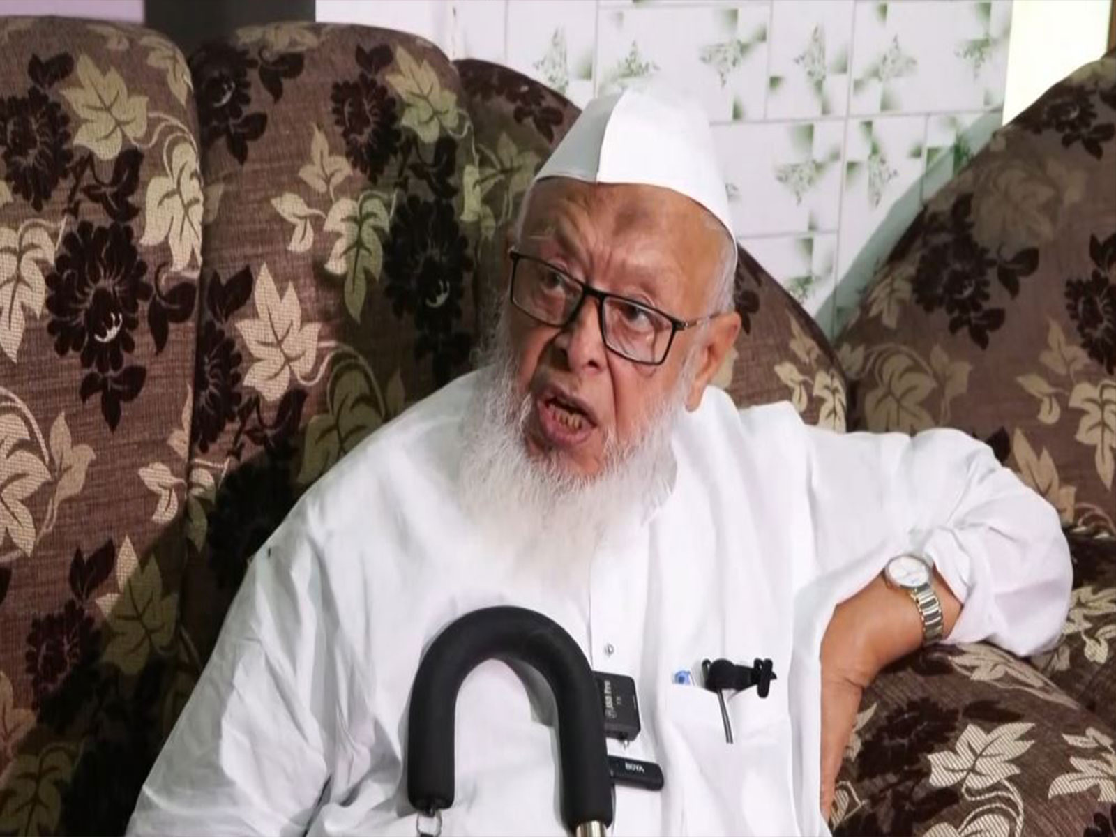 Jamiat Ulema-e-Hind President Maulana Arshad Madani (Photo/ANI) 