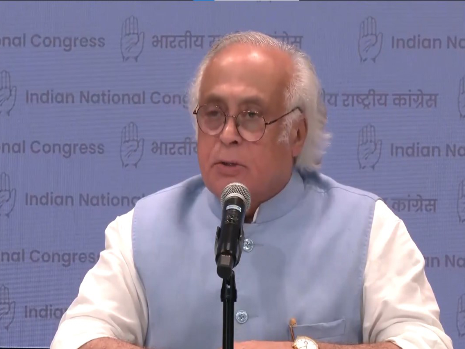 Congress leader Jairam Ramesh (Photo: ANI)