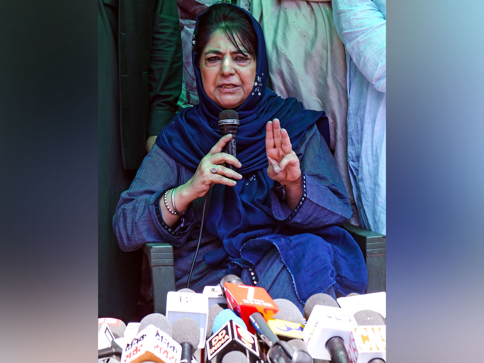 PDP chief Mehbooba Mufti (Photo: ANI) 