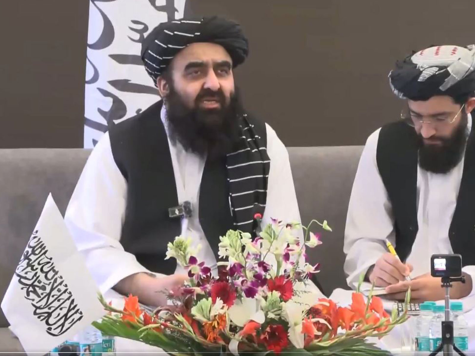 Afghanistan's Foreign Minister Amir Khan Muttaqi  (Photo/ANI)