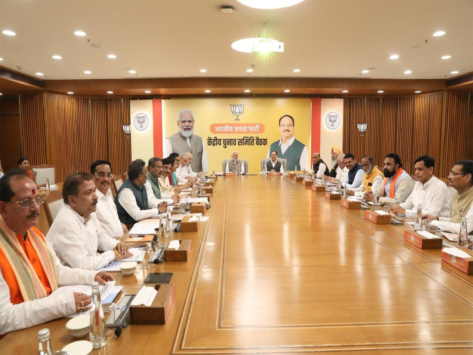 BJP CEC meeting underway in Delhi to finalise Bihar poll strategy (Photo/ANI) 