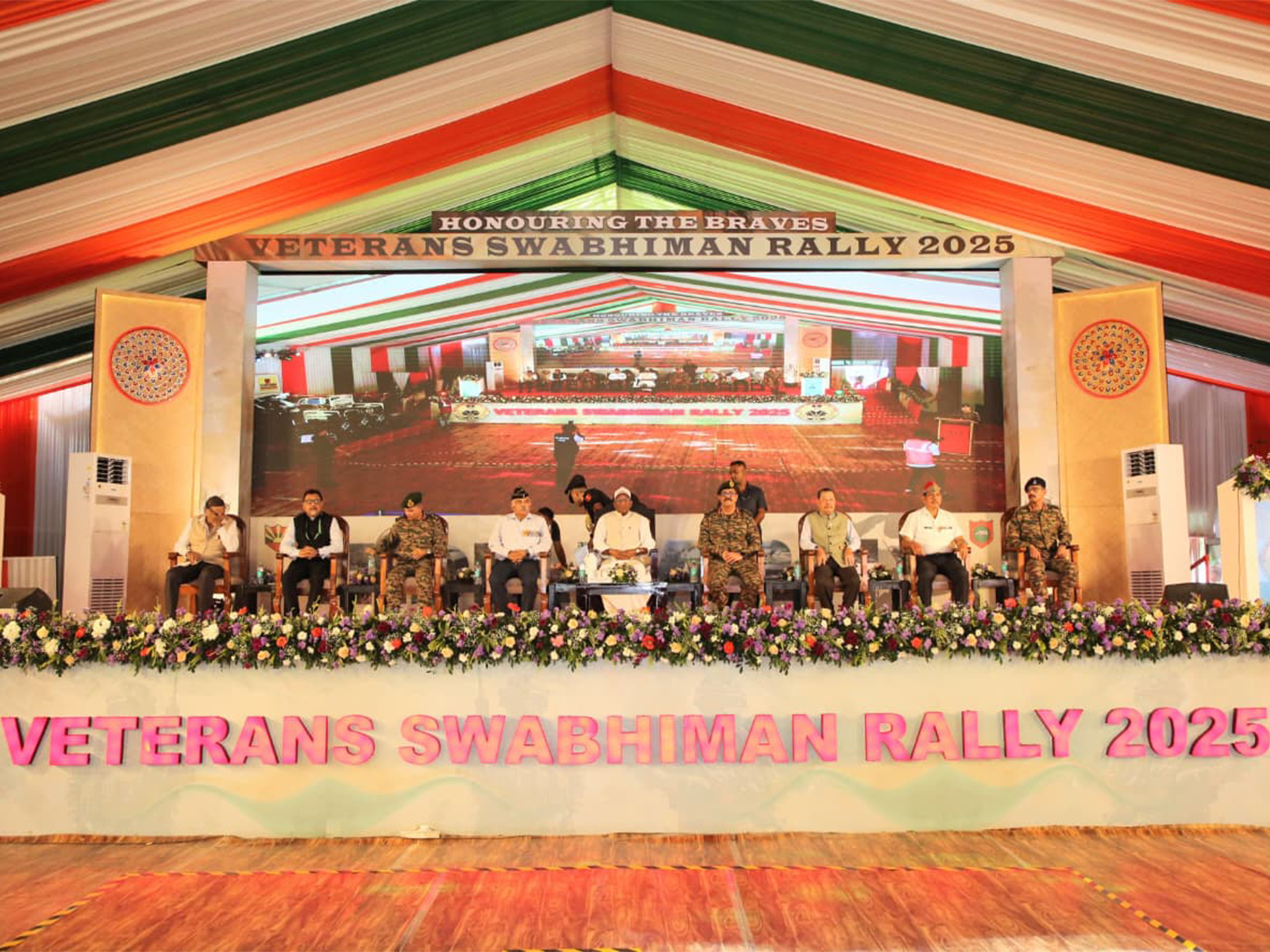 Veterans' Swabhimaan Rally 2025. (Photo/ANI)