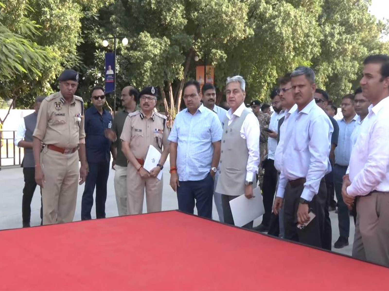 Rajasthan CM Bhajanlal Sharma reviews preparations ahead of Amit Shah's visit in Jaipur (Photo/ANI)