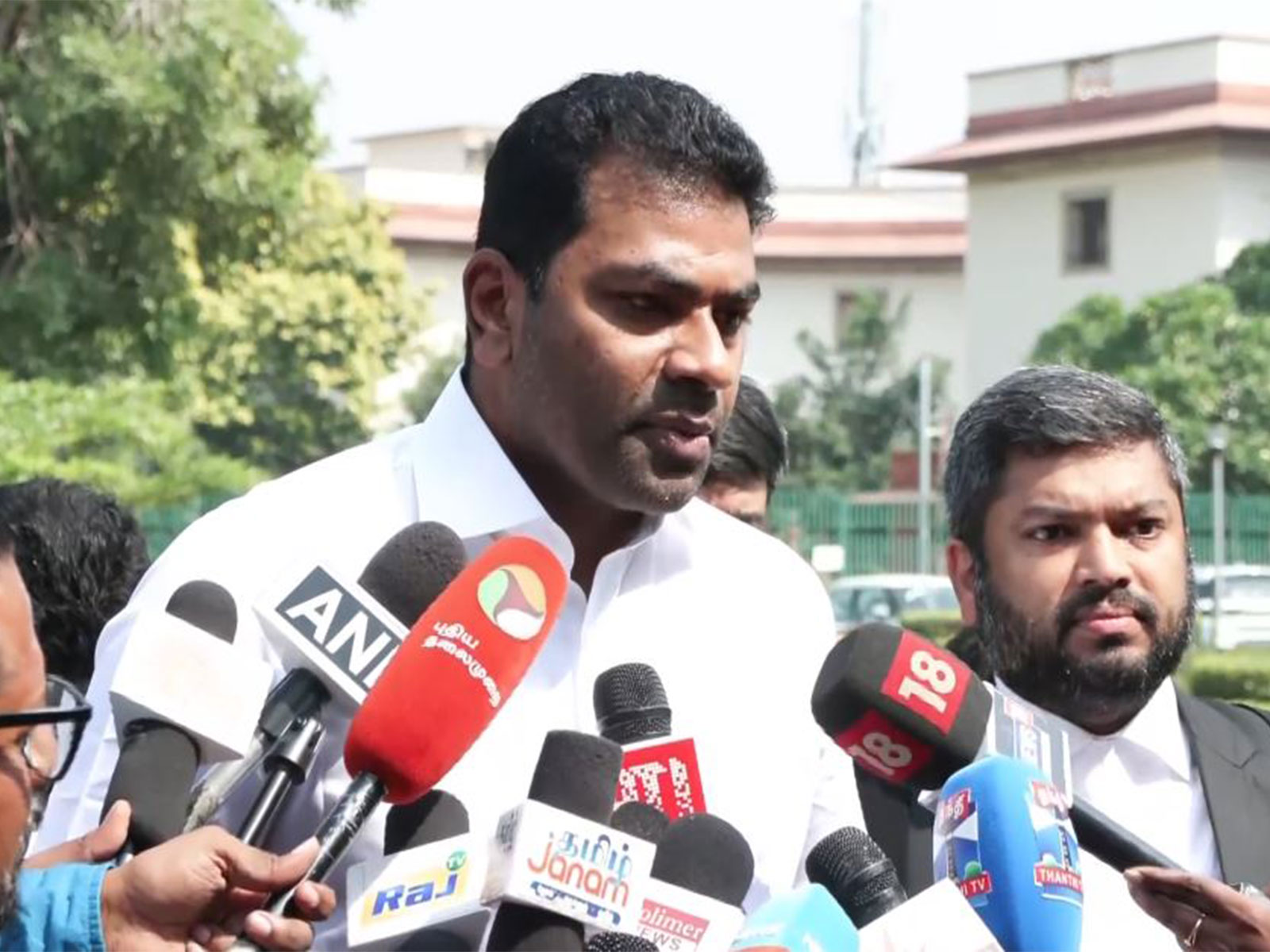 TVK General Secretary Aadhav Arjuna (Photo/ANI)