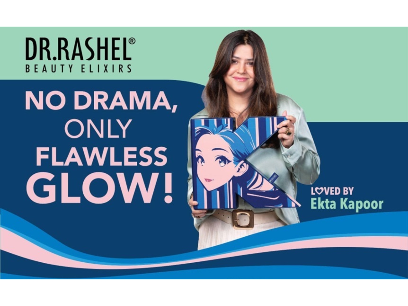 Dr. Rashel and Ekta Kapoor Break the Internet with Their Latest Collaboration - "No Drama, Only Flawless Glow"