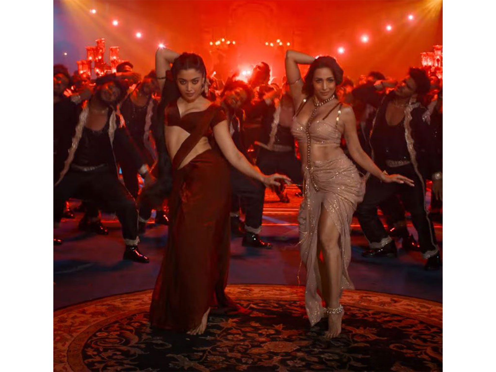 Rashmika Mandanna, Malaika Arora (Photo: Instagram/@universalmusicindia)