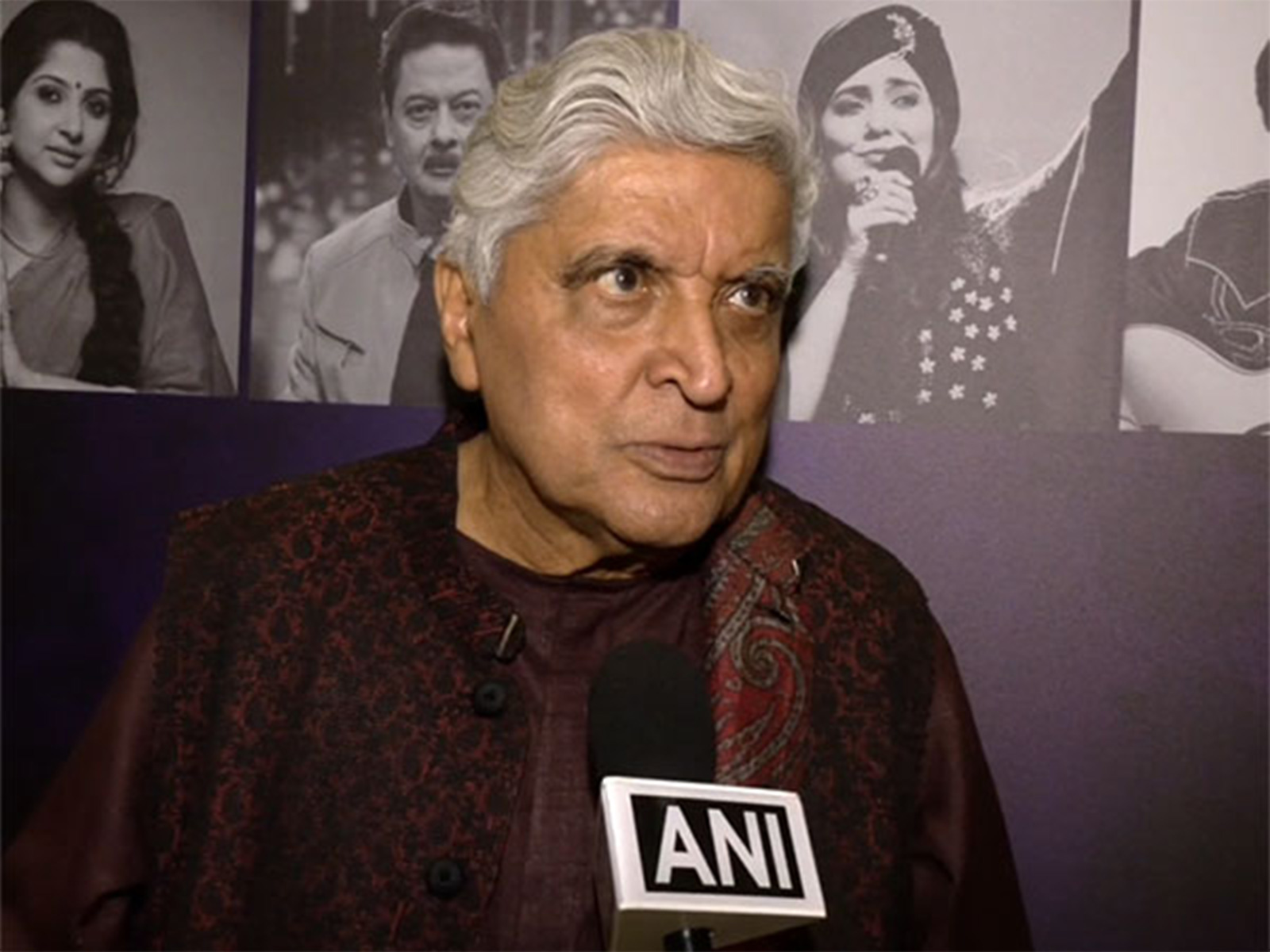 Lyricist Javed Akhtar (Image source: ANI)