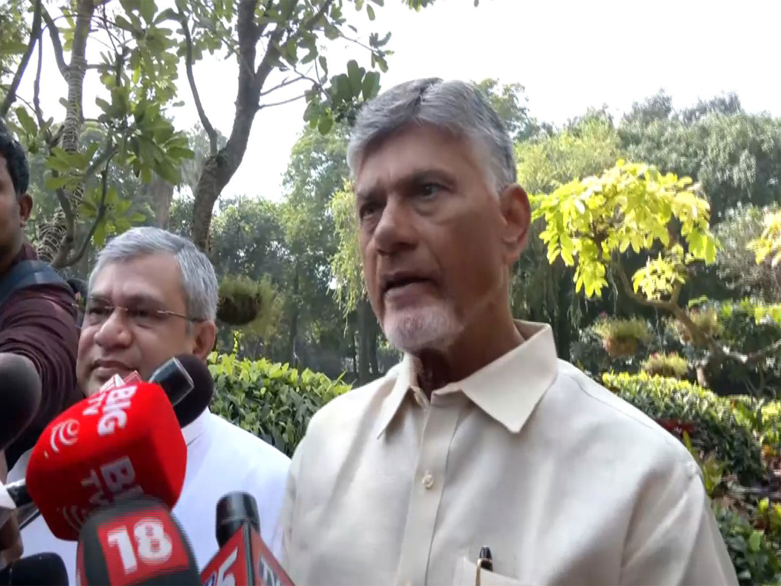 Andhra Pradesh Chief Minister Chandrababu Naidu (Photo/ANI)