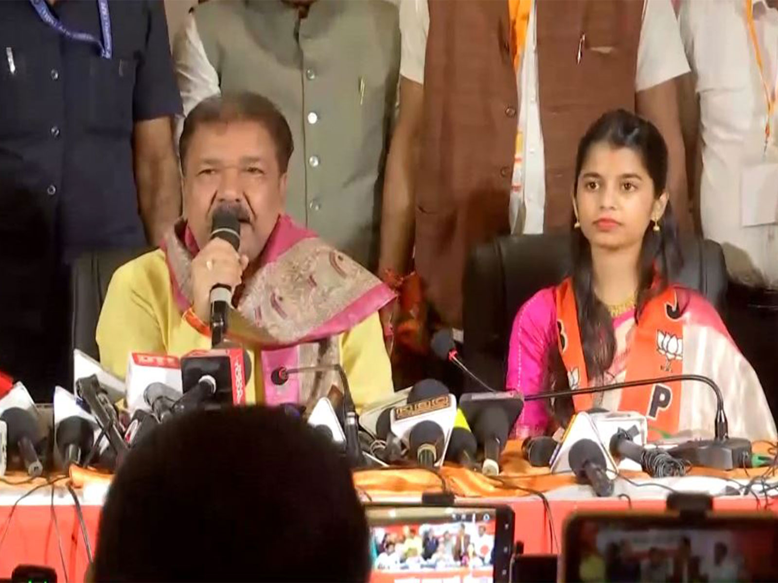 Folk and devotional singer Maithili Thakur joins BJP (Photo/ANI)