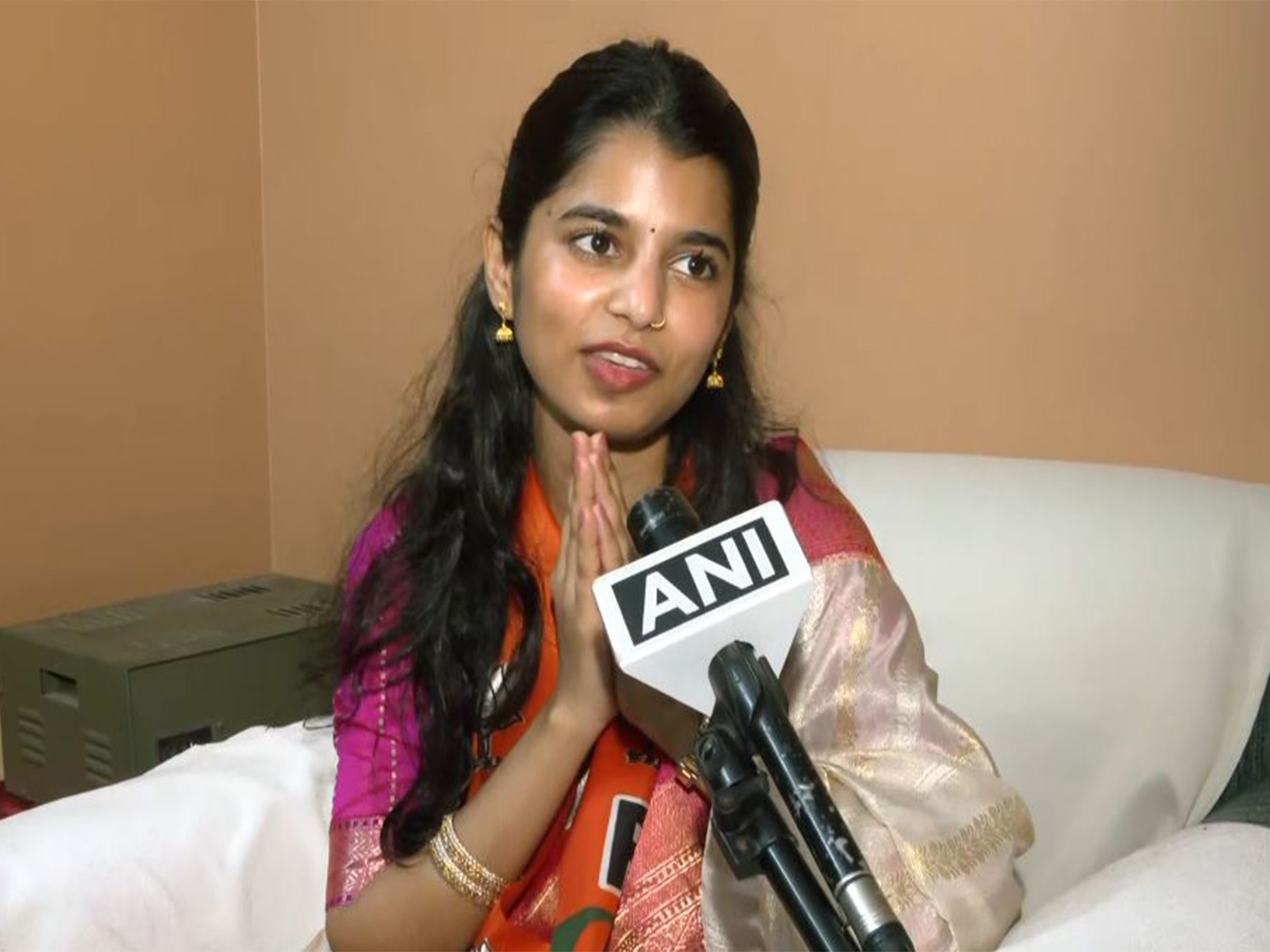 Folk and devotional singer Maithili Thakur (Photo/ANI)