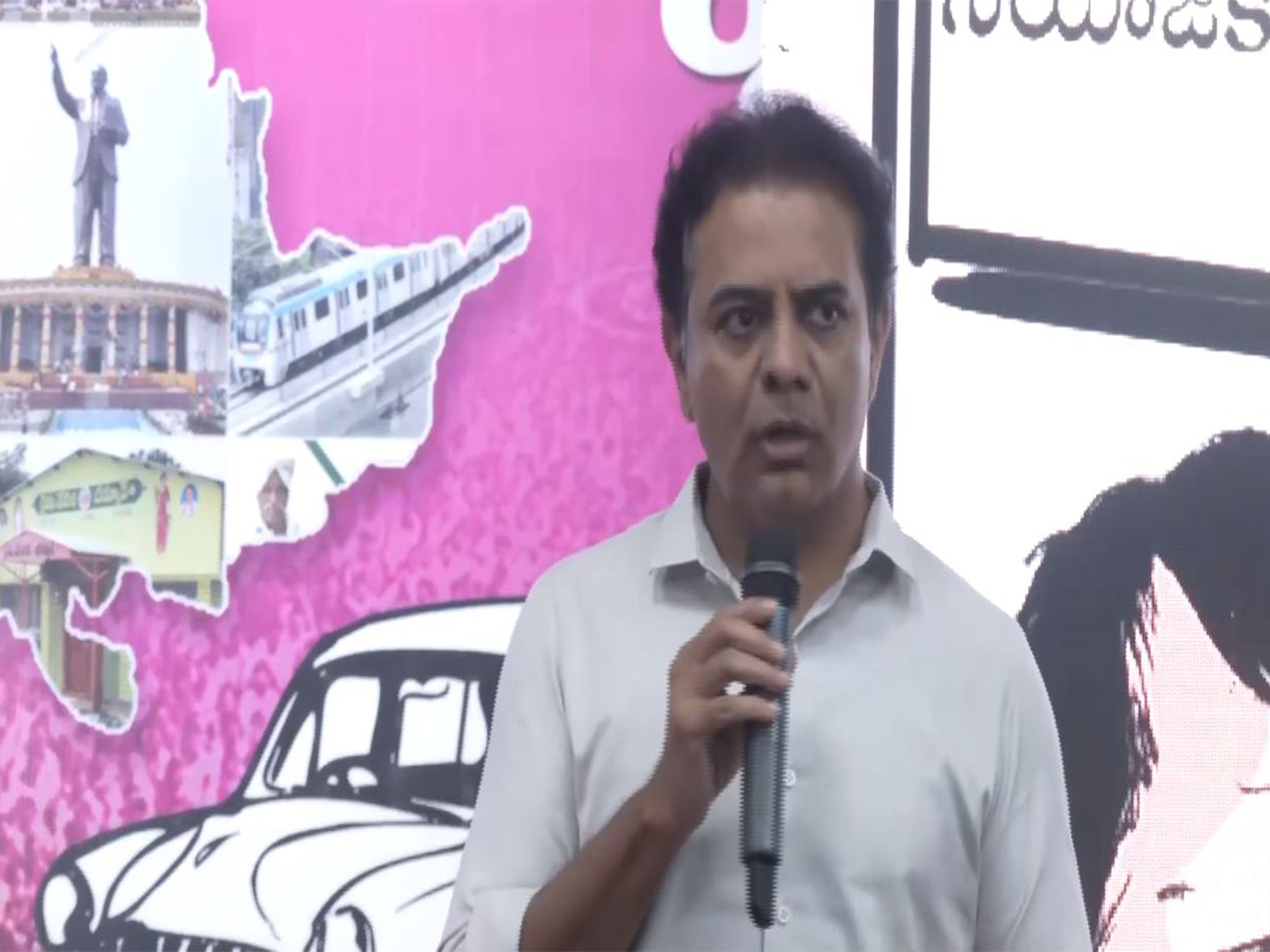 BRS Working President KT Rama Rao (Photo/ANI)