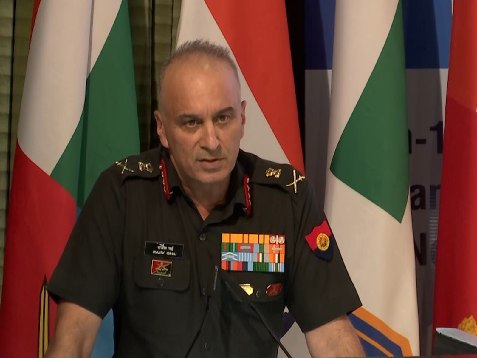 Director General of Military Operations Lt Gen Rajiv Ghai (Photo/ANI)
