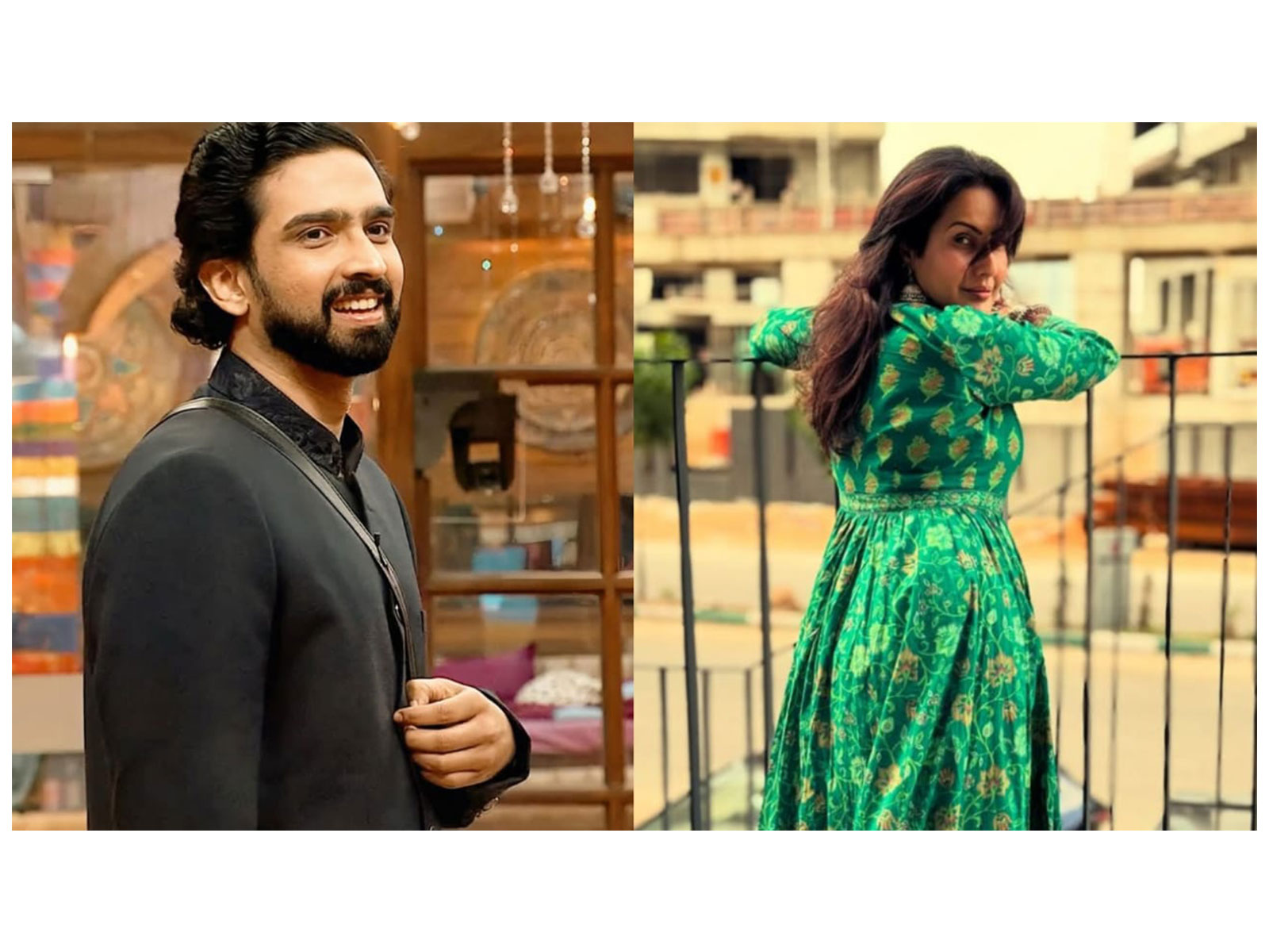 Amaal Mallik (R)  Kamya Punjabi (L) (Photo/instagram/@ amaal_mallik, @panjabikamya) 