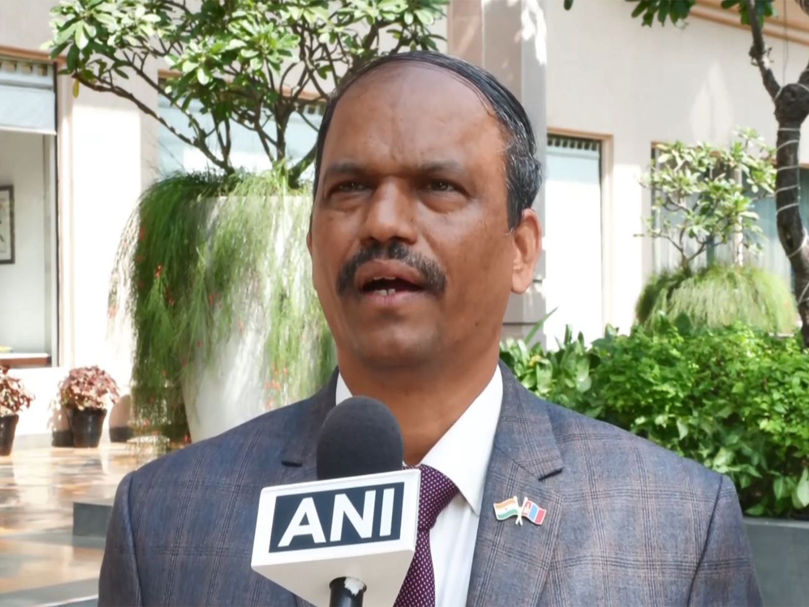 India's Ambassador to Mongolia, Atul Malhari Gotsurve (Photo/ANI)