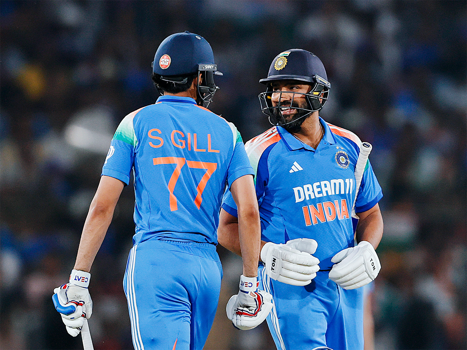 Shubman Gill and Rohit Sharma (Photo: ANI)