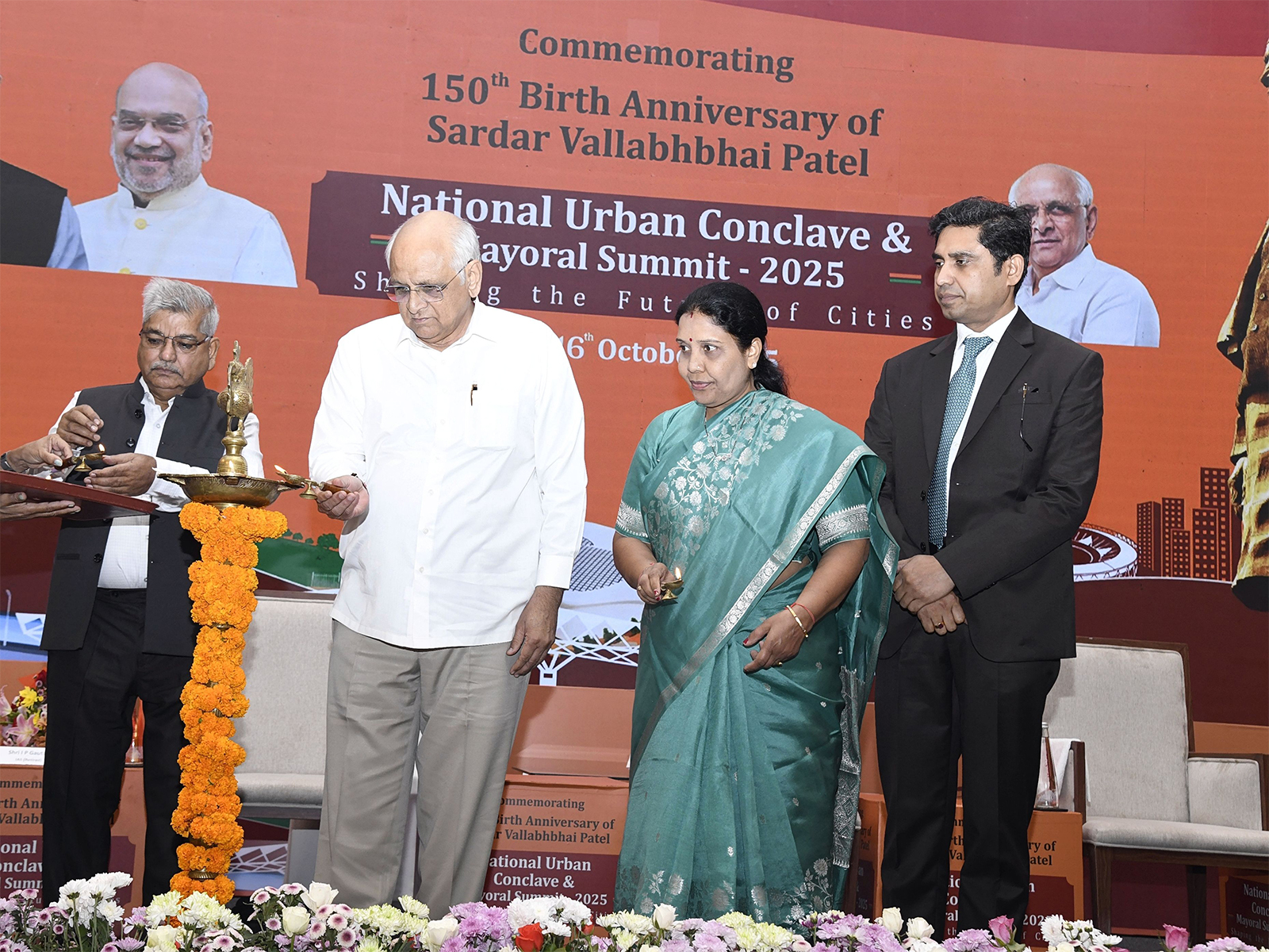 Gujarat Chief Minister Bhupendra Patel inaugurates two-day 'National Urban Conclave' (Photo/GujaratCMO)